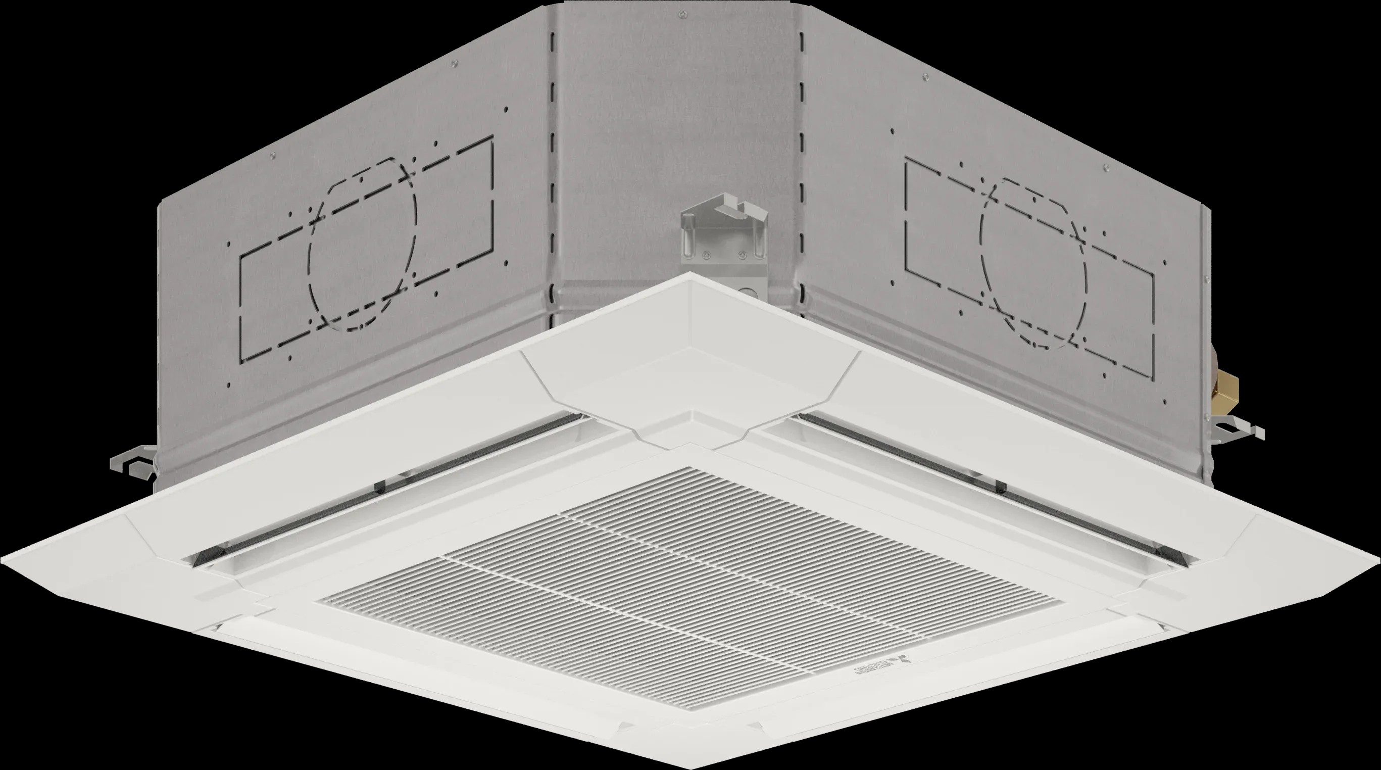 Four-way Ceiling Cassette PLA side view